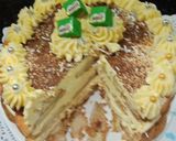 Foto langkah ke 3 dari resep Tiramisu Cake biskuit roma.
