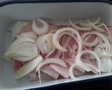 A picture of step 1 of Sig's Onion and Cured Cold Meat.