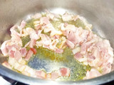 Macarrones con salsa blanca