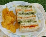 A picture of step 5 of Chattny sandwiches, tringal.