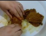 A picture of step 4 of Chicken shawarma.