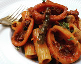 Foto del paso 10 de la receta: Tortiglioni a la marinera con calamares y espárragos