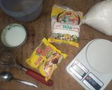 Foto langkah ke 1 dari resep Martabak manis coklat (tanpa telur).