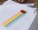 Foto langkah ke 11 dari resep Bolu gulung rainbow mini.