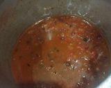 A picture of step 8 of Aloo Palak Puri with Chana Masala jhor.