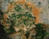 A picture of step 4 of Ghotwan Sag(Dal Palak).