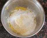 A picture of step 2 of Sweet Corn Cheela.