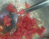 A picture of step 3 of Aloo tahiri.