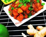 ड्राई चिली पनीर (dry chilli paneer recipe in Hindi) रेसिपी चरण 6 फोटो