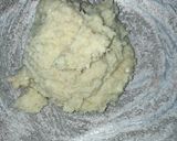 A picture of step 3 of Coconut burfi.