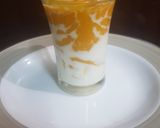 A picture of step 3 of Mango Dalgona.