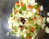 A picture of step 9 of Chapathi spring rolls.