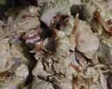 A picture of step 2 of Mutton Kalaiji.