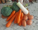Foto del paso 1 de la receta: Pastel (pudin) de verduras en microondas