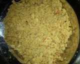 A picture of step 2 of Daal anda bun kabab karachi street food.