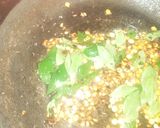 A picture of step 1 of Upma of semolina.