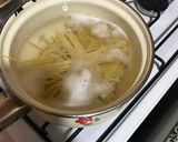 Foto del paso 1 de la receta: Fideos rápidos con carne a la mostaza!