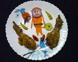 A picture of step 6 of Chicken tandoori.