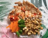 Foto langkah ke 7 dari resep [Diet] Dada ayam bakar 764kal-makan siang.