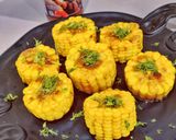 बटर शेजवान मक्का कॉइन रेसिपी चरण 5 फोटो