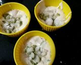 A picture of step 2 of Oats savoury muffins.