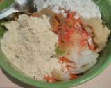 A picture of step 1 of Cabbage manchurian recipe.