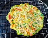A picture of step 3 of Savoury Veggie Pancakes.