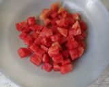 Foto langkah ke 2 dari resep Es Semangka Kelapa Muda.