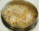 A picture of step 2 of Rice Upam.