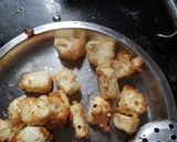 A picture of step 6 of Chilli paneer with jeera rice.