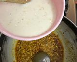 A picture of step 5 of Moth Beans Ki Kadhi (Jodhpur Style).