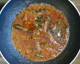 A picture of step 5 of Bhindi Punjabi Masala.