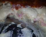Foto del paso 16 de la receta: Pastel de patata, queso y lacón, con bechamel al horno😋🍽