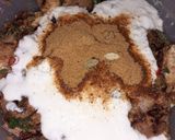 A picture of step 3 of Shehanshahi Biryani.