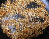 A picture of step 2 of Masala bharva karele.