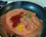 A picture of step 4 of Amarnath Leaves Sabji.