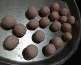 Chenna balls in rose milk sauce recipe step 3 photo