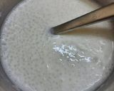 A picture of step 2 of Mango Kheer.
