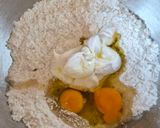 Rebarbarás-epres morzsapite szénhidrátszegény recept fázis 3 fotója