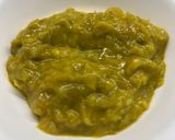 A picture of step 2 of Sponge gourd masala.