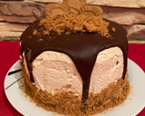 Foto del paso 9 de la receta: Tarta con crema de Lotus y cobertura de chocolate negro