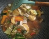 Foto langkah ke 3 dari resep Sapo Tahu Vegetarian.