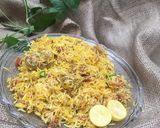 A picture of step 9 of Tawa Biryani.