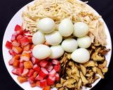 Hình bước làm 1 của món Súp Gà Thanh Cua