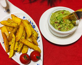 Foto del paso 3 de la receta: Papas Caseras Rústicas al Horno Con Guacamole!