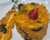 Foto del paso 8 de la receta: Timbal kremoso de arroz y olivas negras