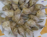 Foto del paso 1 de la receta: Alcachofas salteadas con jamón