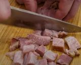 Káposztás sonkás sztrapacska recept fázis 5 fotója