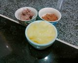 A picture of step 2 of Chocolate mango candy dessert.