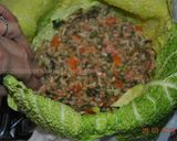 A picture of step 8 of Stuffed whole cabbage.